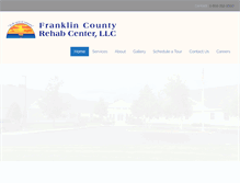 Tablet Screenshot of franklincountyrehab.com